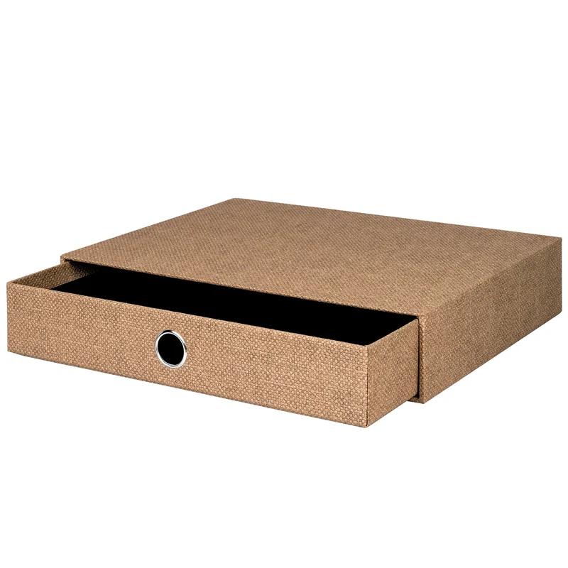 S.O.H.O. Schubladenbox | A4 | Querformat | 1 Fach | haselnuss-braun