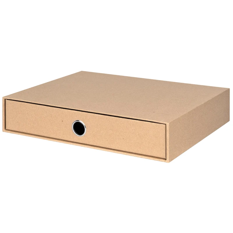 S.O.H.O. Schubladenbox | A4 | Querformat | 1 Fach | kraft