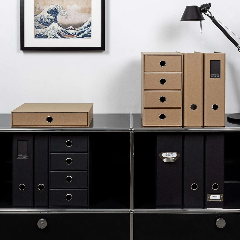 S.O.H.O. Schubladenbox | A4 | Querformat | 1 Fach | kraft