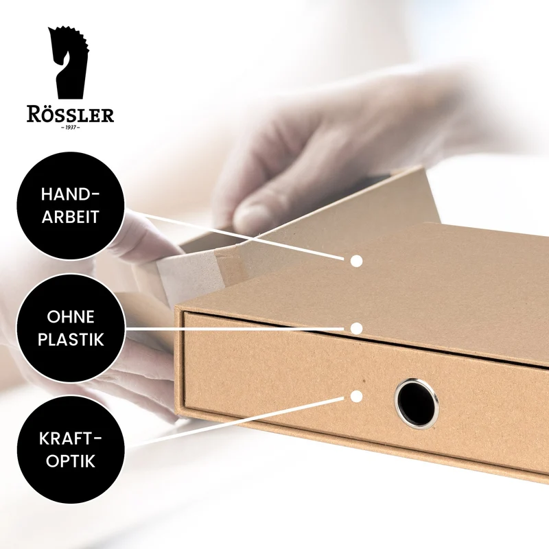 S.O.H.O. Schubladenbox | A4 | Querformat | 1 Fach | kraft