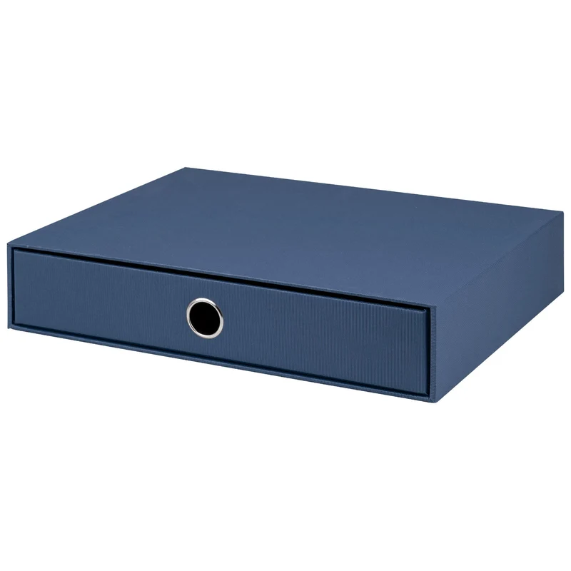 S.O.H.O. Schubladenbox | A4 | Querformat | 1 Fach | navy-blau