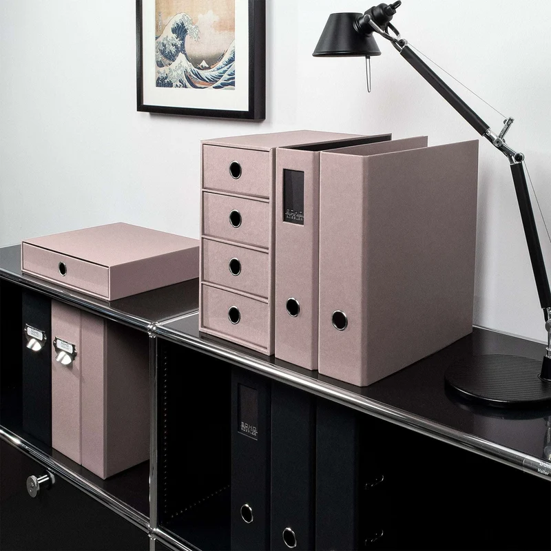 S.O.H.O. Schubladenbox | A4 | Querformat | 1 Fach | powder-rosa
