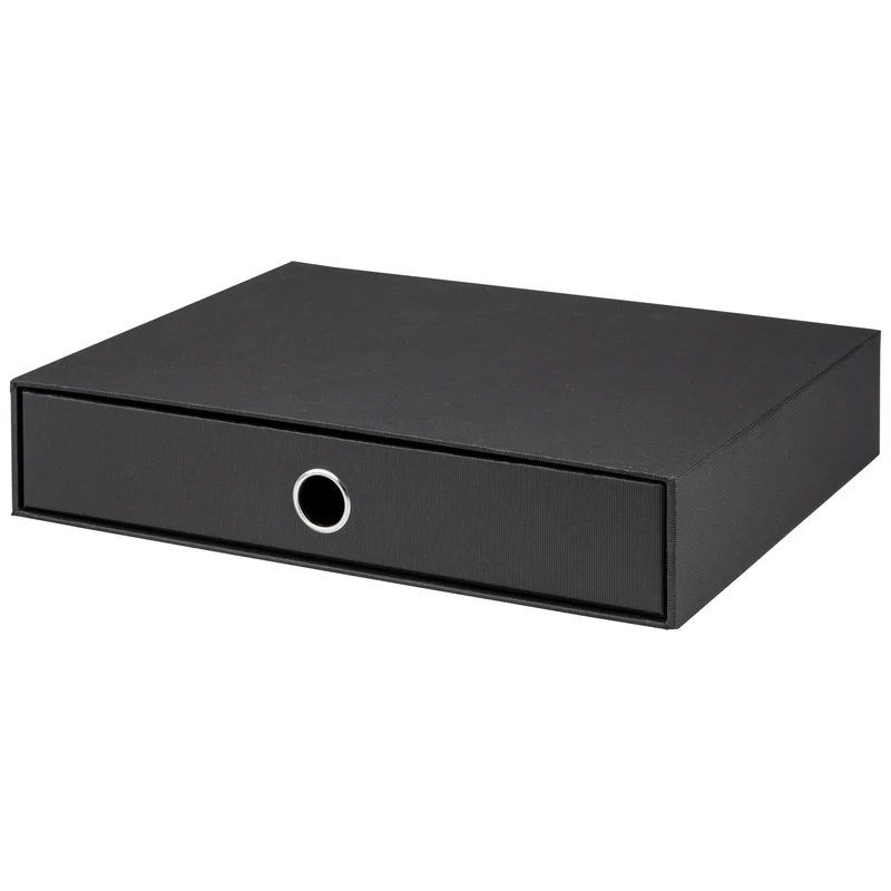 S.O.H.O. Schubladenbox | A4 | Querformat | 1 Fach | schwarz