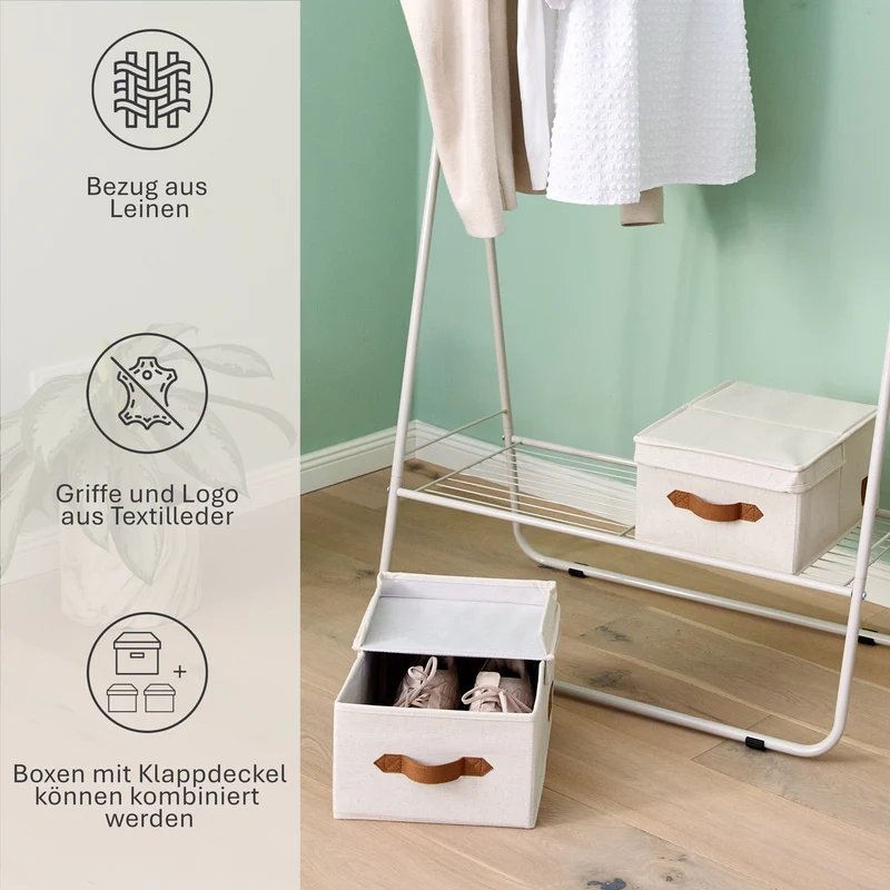 LOVE IT STORE IT Aufbewahrungsbox mit Klappdeckel – PREMIUM