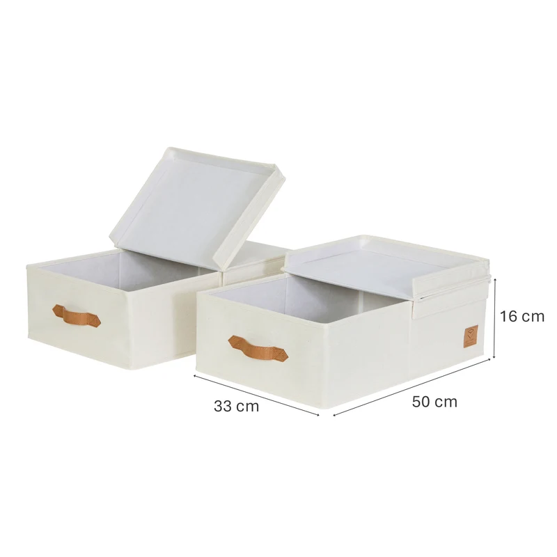 LOVE IT STORE IT Aufbewahrungsbox mit Klappdeckel – PREMIUM