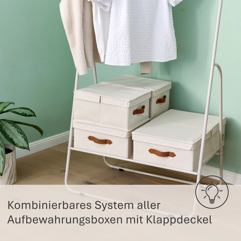 LOVE IT STORE IT Aufbewahrungsbox mit Klappdeckel – PREMIUM