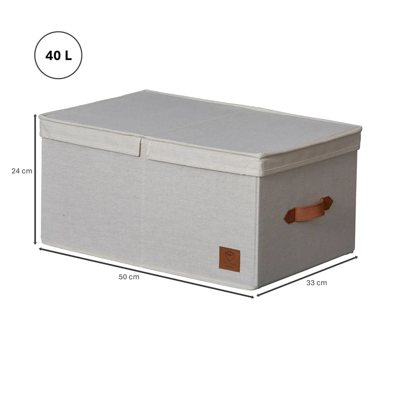 LOVE IT STORE IT Aufbewahrungsbox mit Klappdeckel – PREMIUM