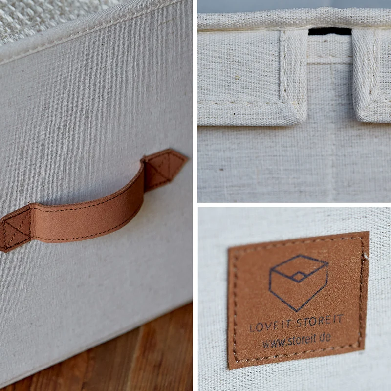 LOVE IT STORE IT Aufbewahrungsbox mit Klappdeckel – PREMIUM