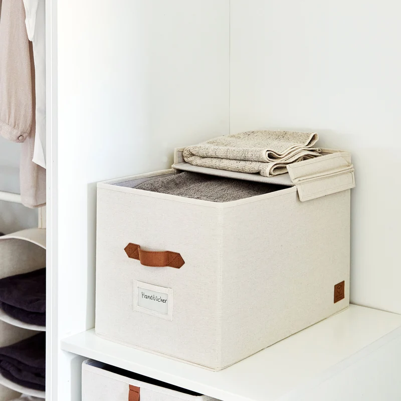 LOVE IT STORE IT Aufbewahrungsbox mit Klappdeckel – PREMIUM