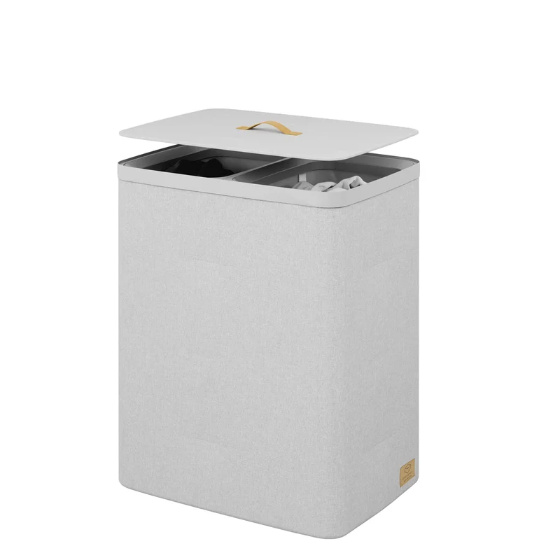 LOVE IT STORE IT Wäschesammler mit Unterteilern, 100l, 67x56x40 cm – PREMIUM