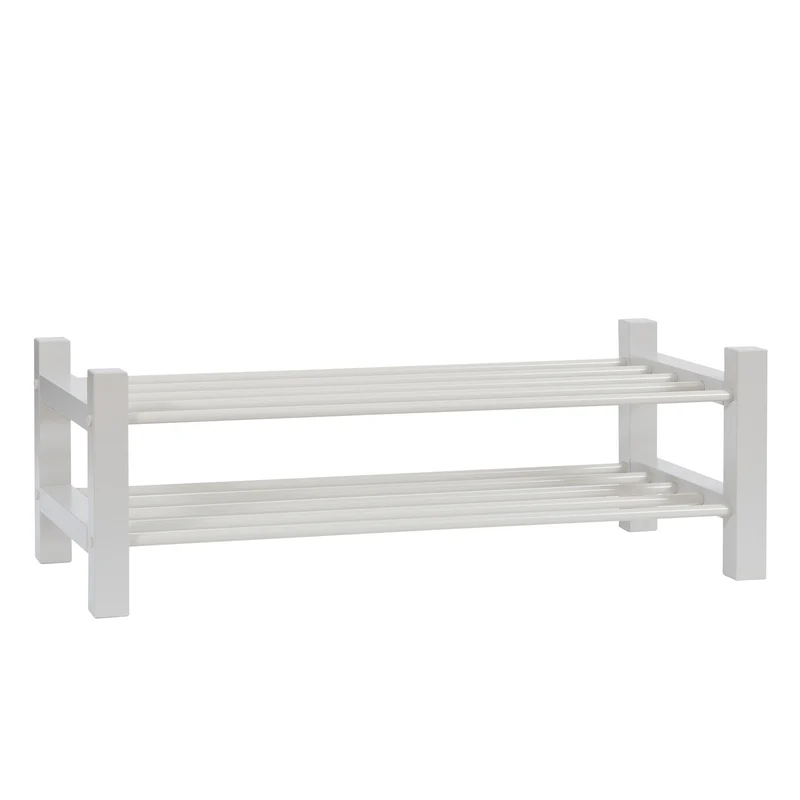 LOVE IT STORE IT Schuhregal stapelbar, 2 Ebenen, 73 x 33 x 32 cm