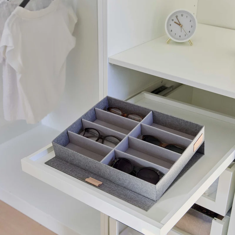 LOVE IT STORE IT Brillenbox für 8 Brillen – PREMIUM