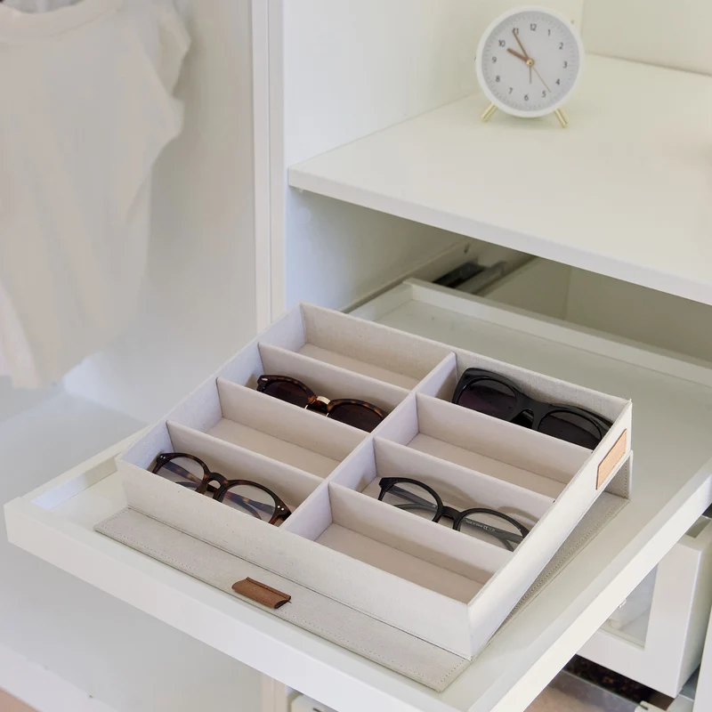 LOVE IT STORE IT Brillenbox für 8 Brillen – PREMIUM