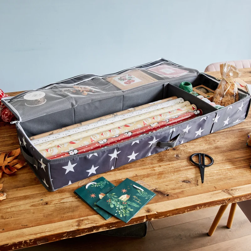 LOVE IT STORE IT Geschenkpapier Organizer, Stern – WEIHNACHTEN