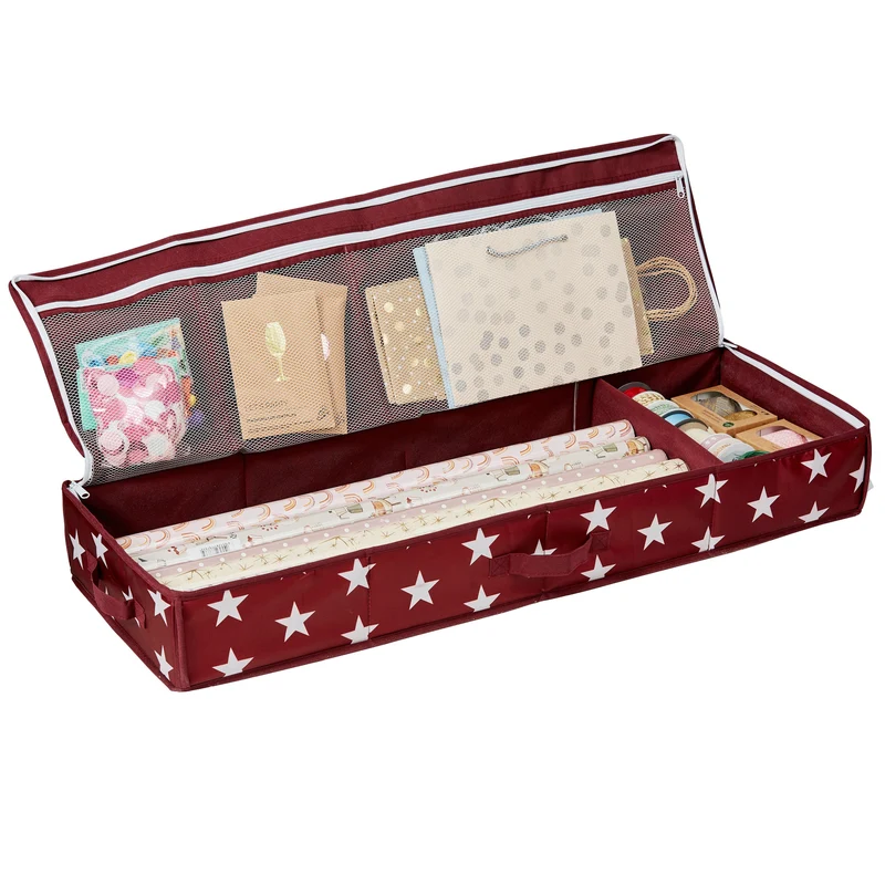LOVE IT STORE IT Geschenkpapier Organizer, Stern – WEIHNACHTEN