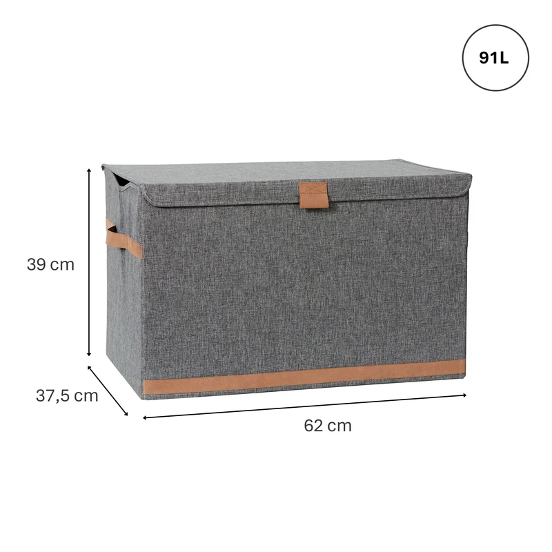 LOVE IT STORE IT Aufbewahrungsbox mit Deckel Groß – PREMIUM