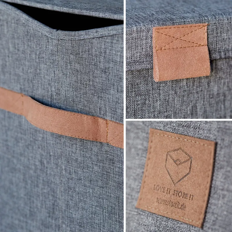 LOVE IT STORE IT Aufbewahrungsbox mit Deckel Groß – PREMIUM