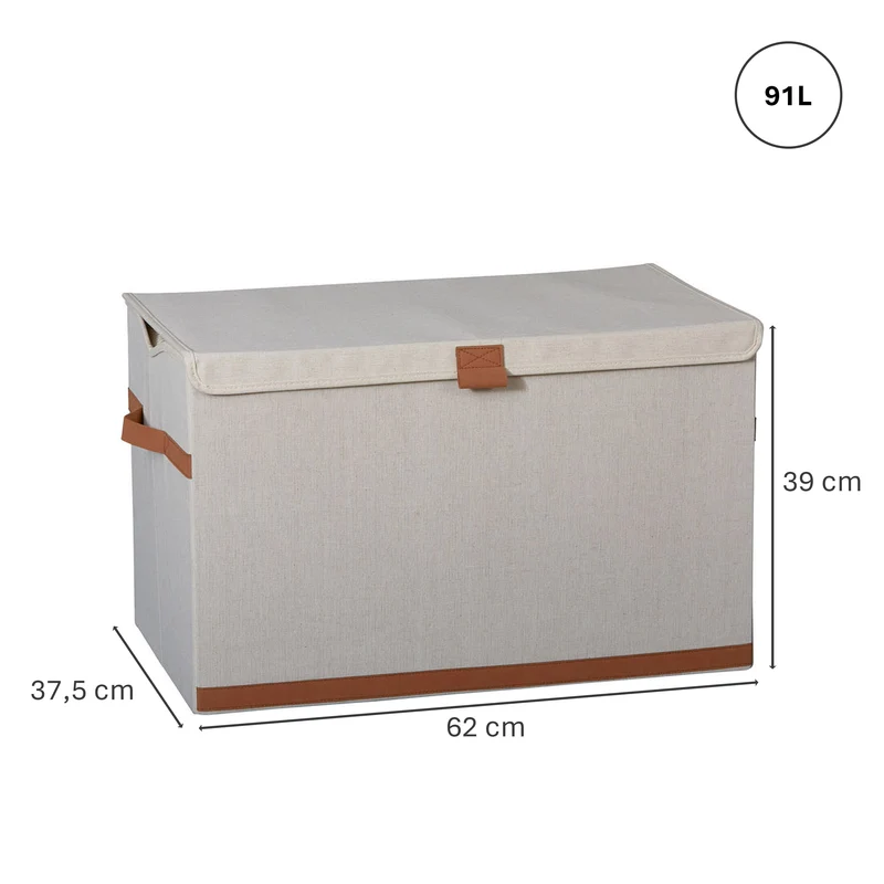 LOVE IT STORE IT Aufbewahrungsbox mit Deckel Groß – PREMIUM