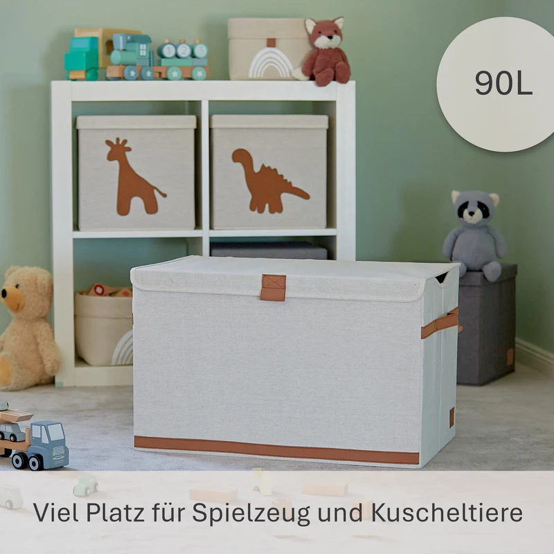 LOVE IT STORE IT Aufbewahrungsbox mit Deckel Groß – PREMIUM