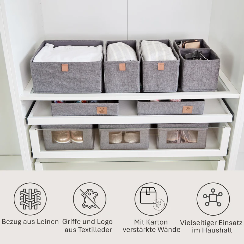 LOVE IT STORE IT Kleiderschrank Organizer 5-teilig – PREMIUM