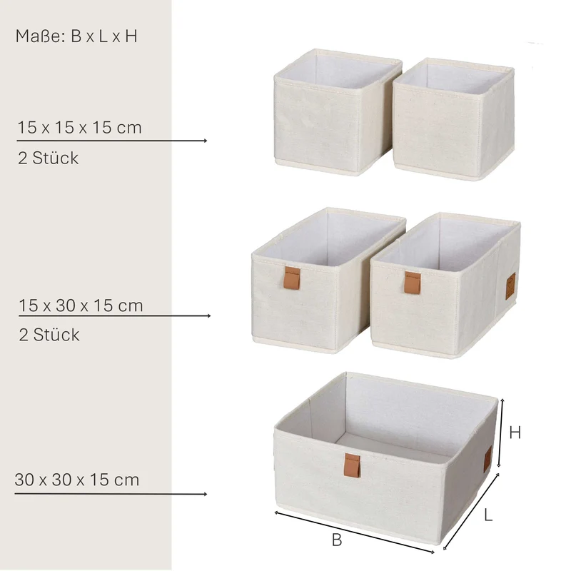 LOVE IT STORE IT Kleiderschrank Organizer 5-teilig – PREMIUM