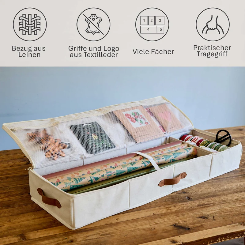 LOVE IT STORE IT Geschenkpapier Organizer – PREMIUM