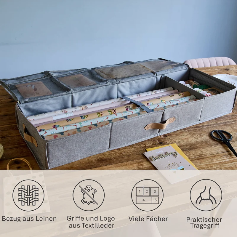 LOVE IT STORE IT Geschenkpapier Organizer – PREMIUM