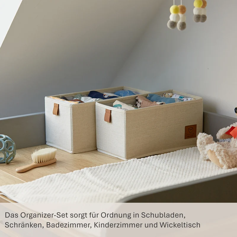LOVE IT STORE IT Schubladenbox 2-teilig, 15x30x15 cm – PREMIUM