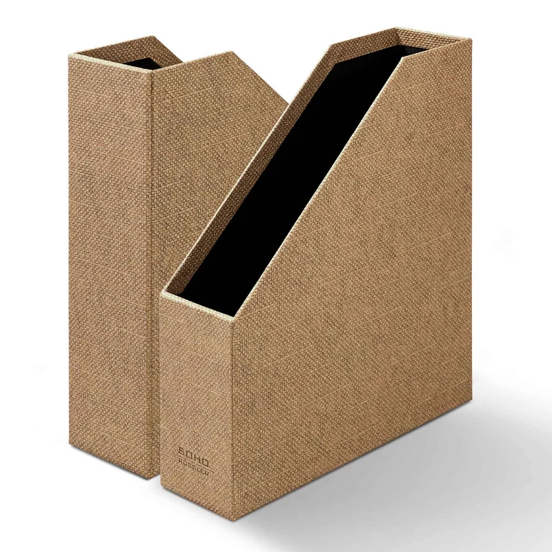 S.O.H.O. Stehsammler | A4 | Zeitschriftensammler | haselnuss braun