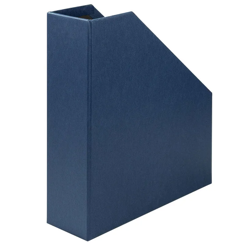S.O.H.O. Stehsammler | A4 | Zeitschriftensammler | navy-blau