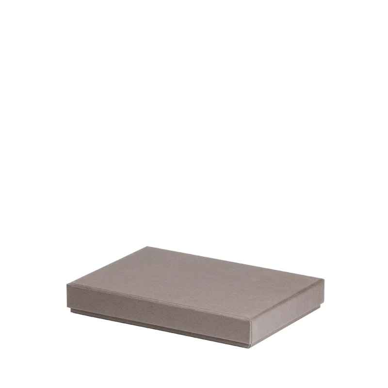 Box flach | A5 | Geschenke & Fotos | Mit Deckel | taupe