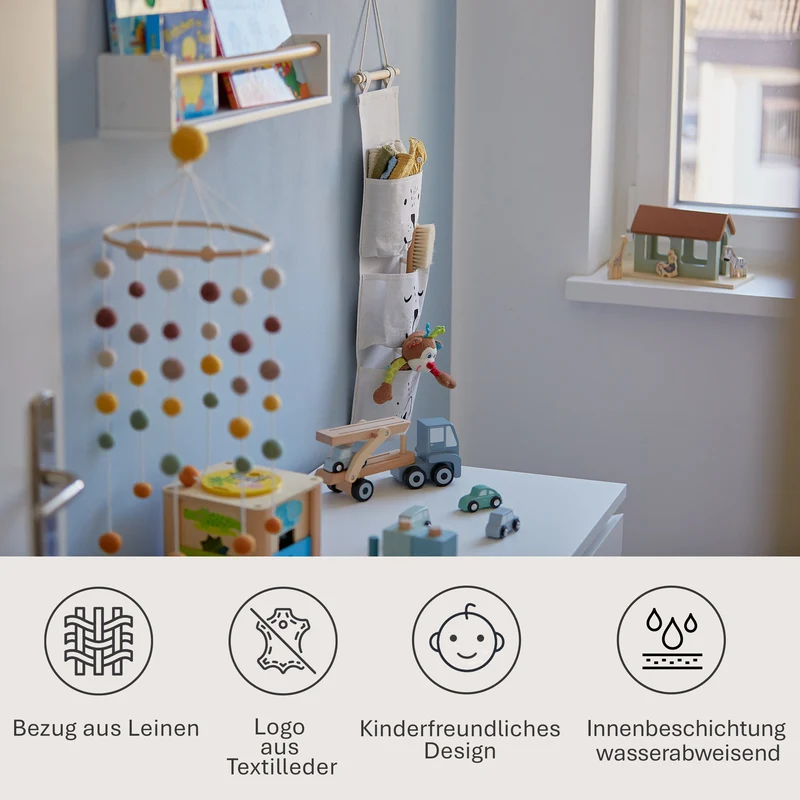 LOVE IT STORE IT Hängeorganizer mit 3 Taschen – PREMIUM KIDS