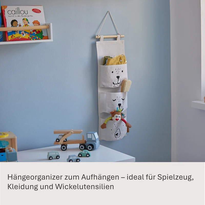 LOVE IT STORE IT Hängeorganizer mit 3 Taschen – PREMIUM KIDS