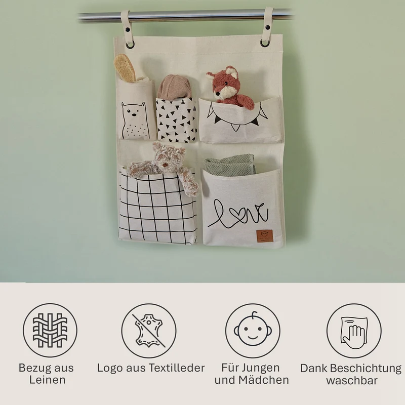 LOVE IT STORE IT Hängeorganizer Kinderzimmer – PREMIUM KIDS