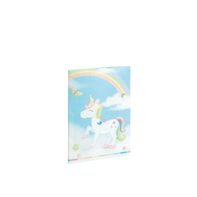 Kinder Briefpapier-Set | Tiermotiv Einhorn| 10 Stück