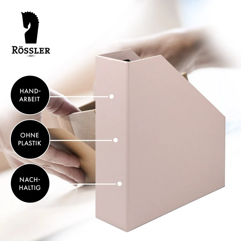 S.O.H.O. Stehsammler | A4 | Zeitschriftensammler | powder-rosa
