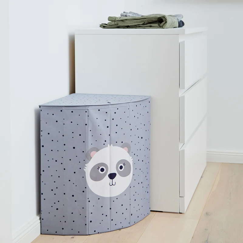 LOVE IT STORE IT Kinder Aufbewahrungskorb, Wäschekorb mit Deckel – HAPPY KIDS