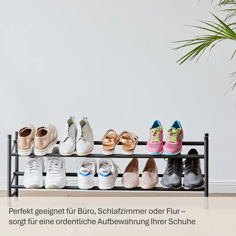 LOVE IT STORE IT Ausziehbares Schuhregal aus Metall