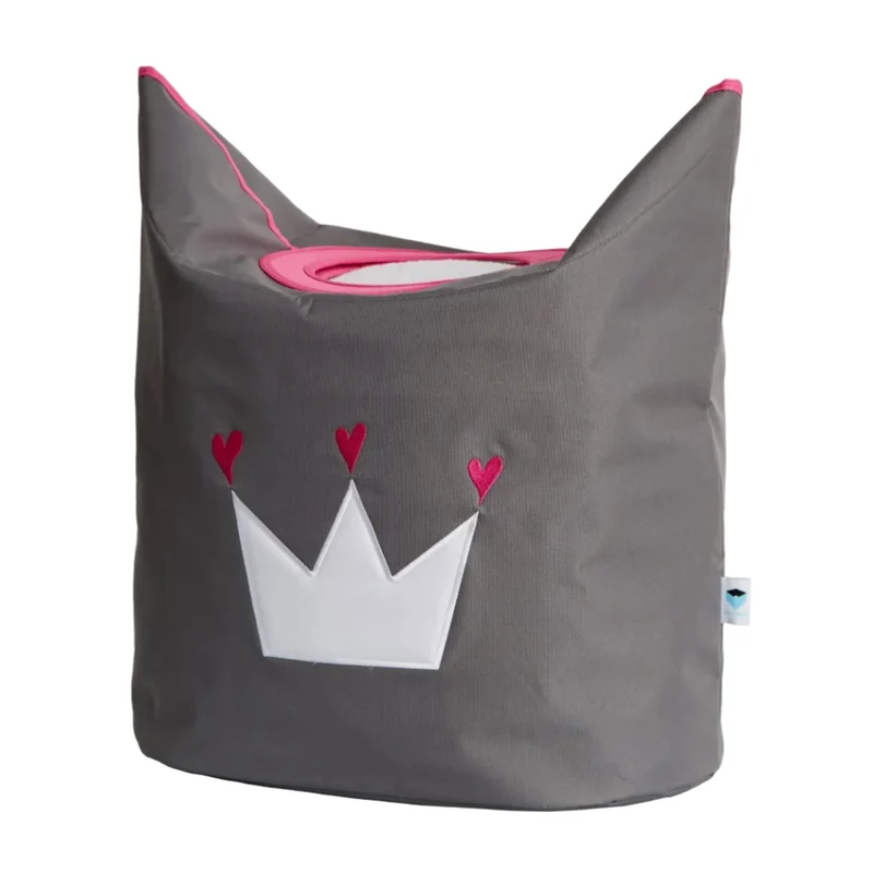 LOVE IT STORE IT Wäschesammler mit Tragegriffen, Krone – KIDS