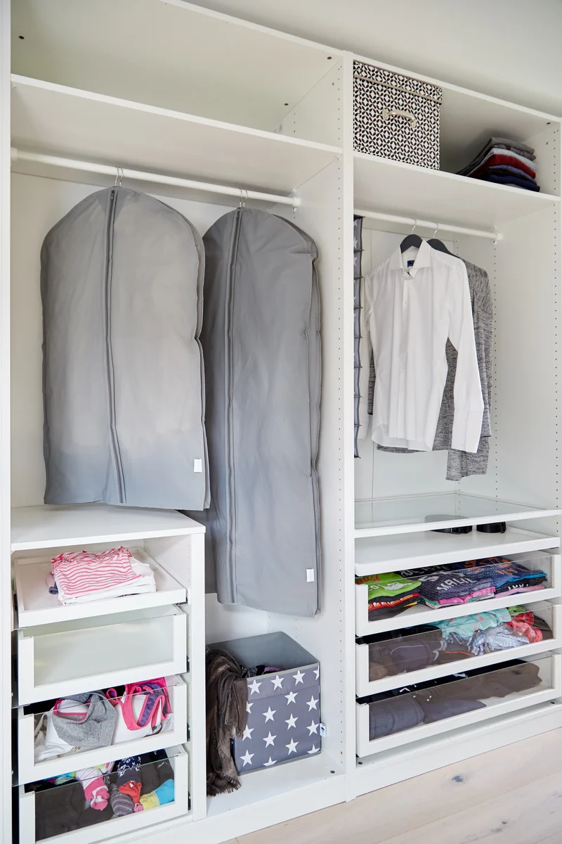 LOVE IT STORE IT Kleidersäcke 2er Set, mit 2 Größen - ideal für Hemden, Kleider, Anzüge