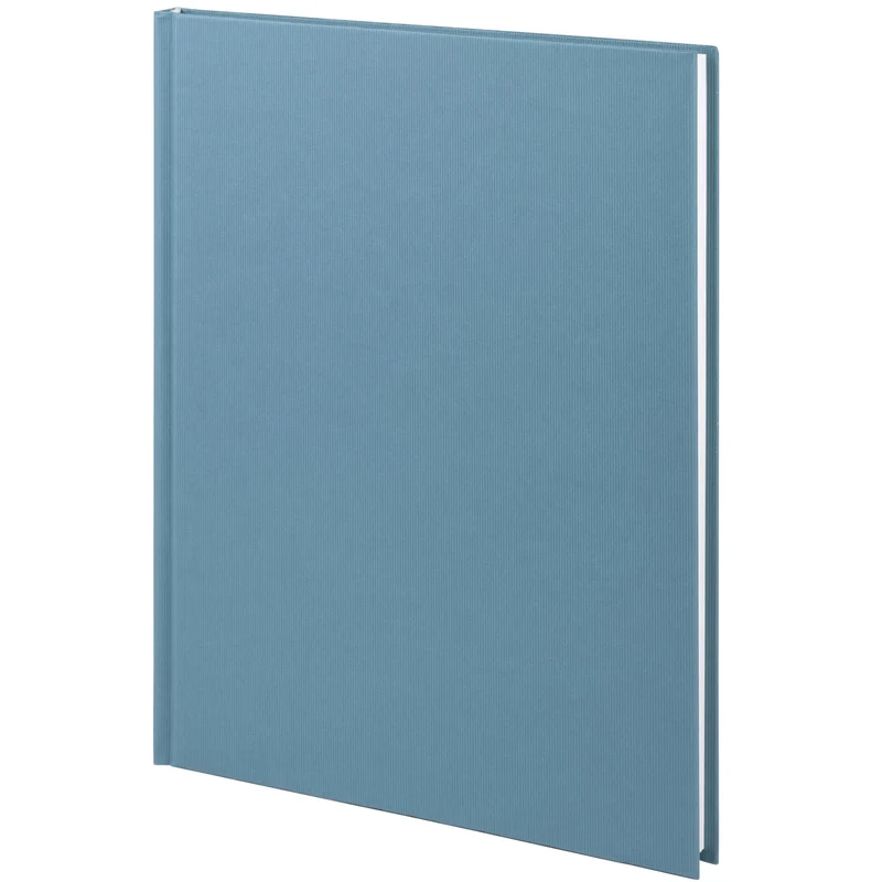 S.O.H.O. Notizbuch | A4 | Hardcover | Blankoseiten & Linienblatt | blau