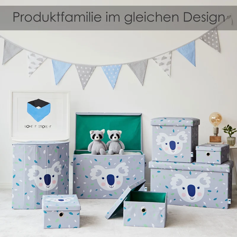LOVE IT STORE IT Ordnungsbox mit Deckel – HAPPY KIDS