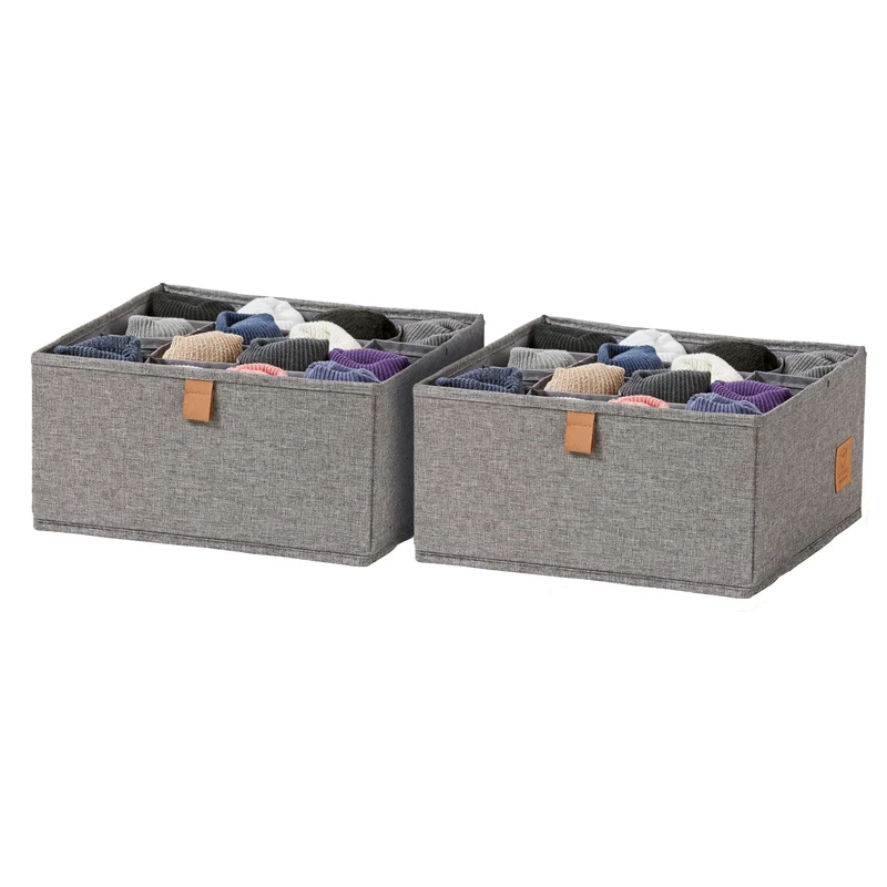 LOVE IT STORE IT Schubladen Ordnungssystem 2-teilig, 30x30x15 cm – PREMIUM