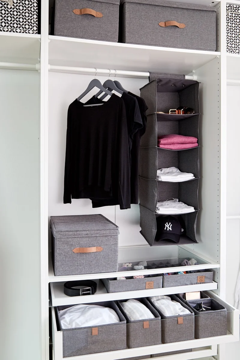 LOVE IT STORE IT Hängeregal für Kleiderstange – PREMIUM GRAU