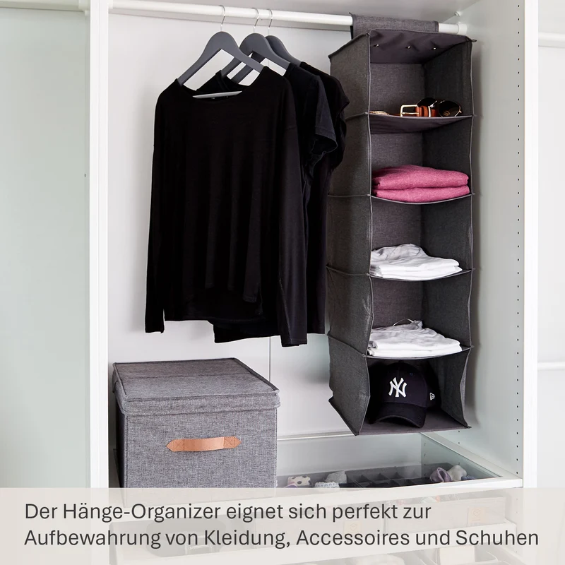 LOVE IT STORE IT Hängeregal für Kleiderstange – PREMIUM GRAU
