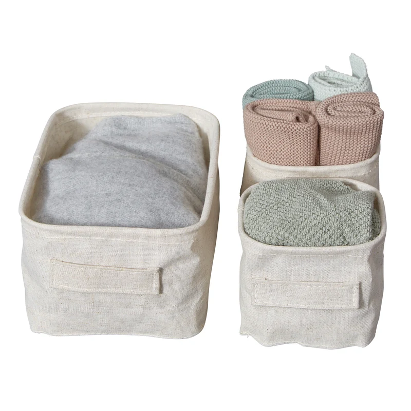 LOVE IT STORE IT Set Aufbewahrungskörbe – PREMIUM NATUR