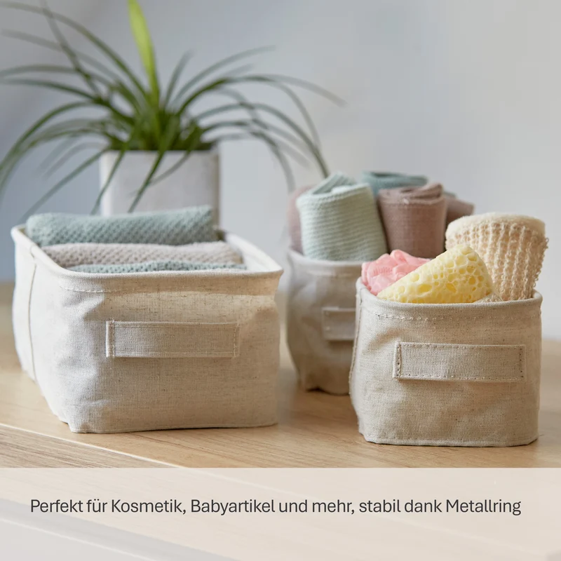 LOVE IT STORE IT Set Aufbewahrungskörbe – PREMIUM NATUR