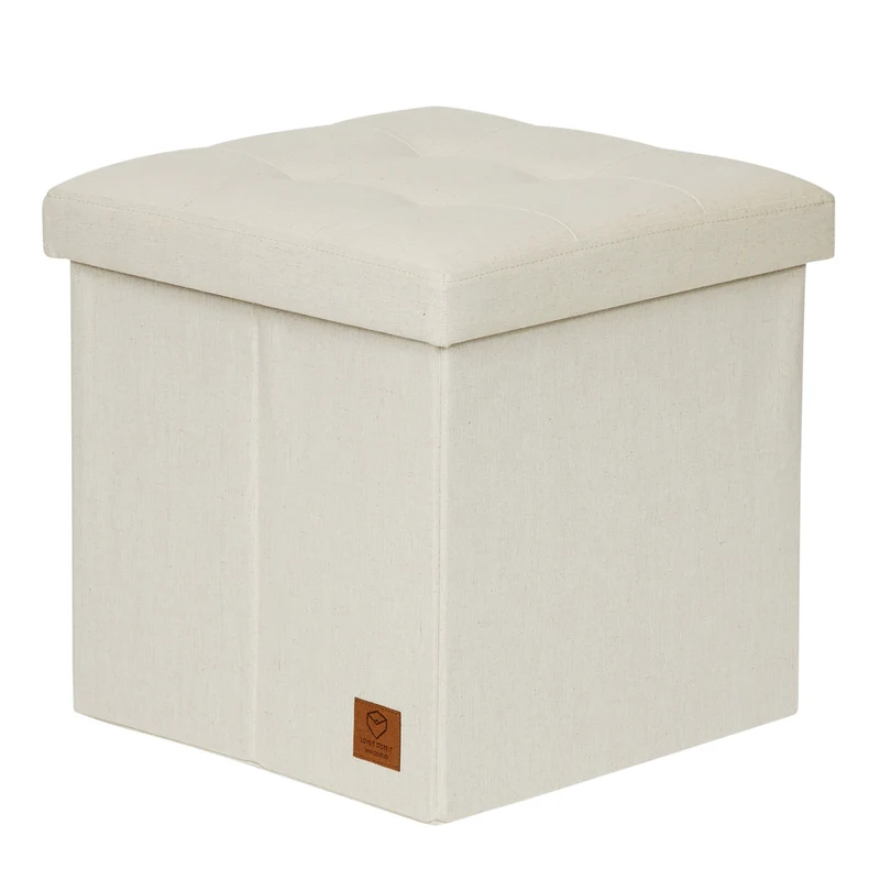 LOVE IT STORE IT Sitzhocker mit Stauraum, 38x38x38 cm – PREMIUM