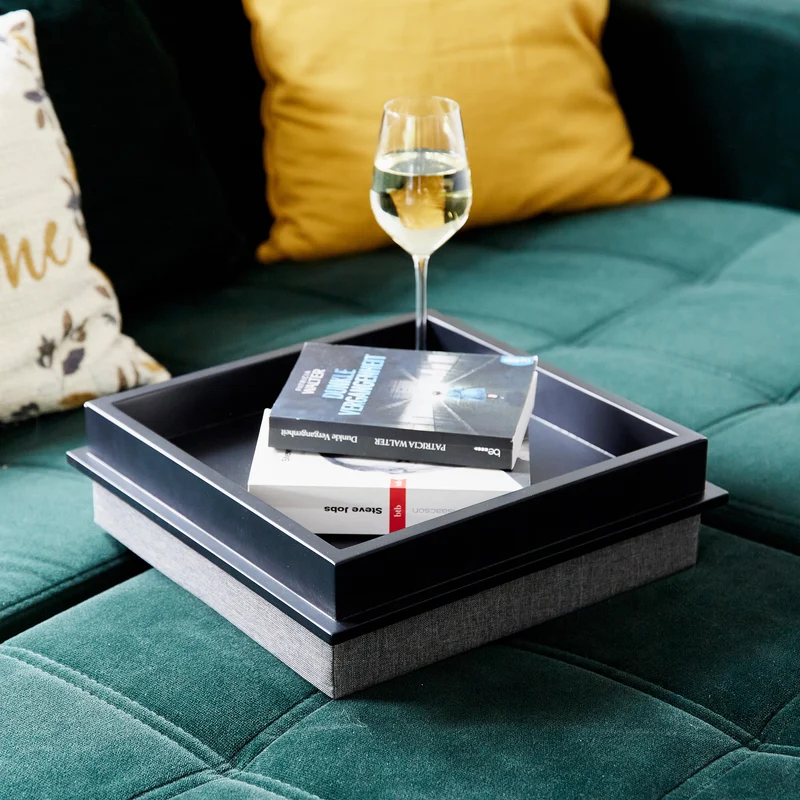 LOVE IT STORE IT 3-in-1 Sitzhocker mit Stauraum – PREMIUM GRAU