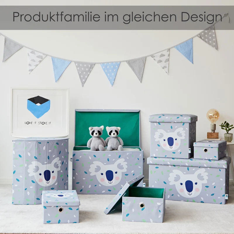 LOVE IT STORE IT Sitzhocker mit Stauraum – HAPPY KIDS
